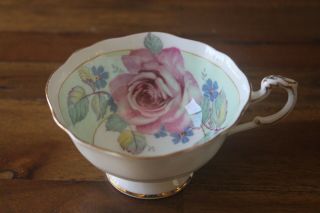 Paragon Large Floating Cabbage Rose Orphan Teacup Tea Cup Only No Saucer