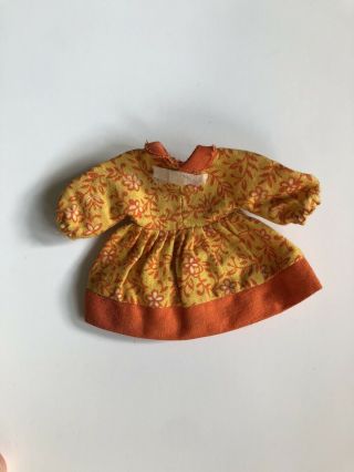 Vintage 1965 Tutti Doll Cookin Goodies Dress