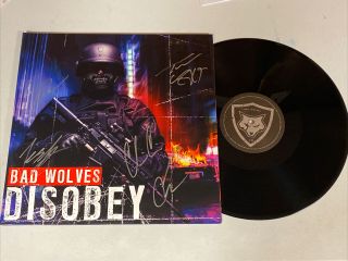 Bad Wolves Autographed Signed Vinyl Album 1 With Exact Signing Picture Proof
