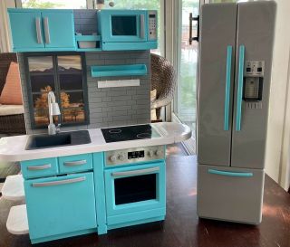 My Life As Kitchen Play Set For 18 " Dolls Like American Girl & Accessories
