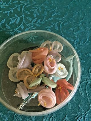 Antique Vintage Millinery Flower Bouquet Corsage