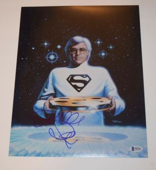 Richard Donner Signed Autographed 11x14 Photo Superman The Movie Beckett