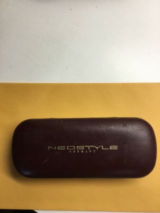 Vintage Neostyle Clip On Sunglasses with case - Germany - High End 2