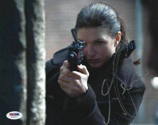 Gina Carano Signed 8x10 Photo Psa/dna Autograph Picture Haywire Strikeforce