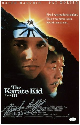 Thomas Ian Griffith Autograph Signed 11x17 Photo - Karate Kid Iii (jsa)