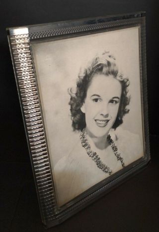 Judy Garland Vintage 1950s Paper Photo Sample In Plastic Picture Frame