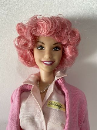Vintage 2003 From Grease The Movie Frenchy Barbie Doll Pink Hair & Outfit
