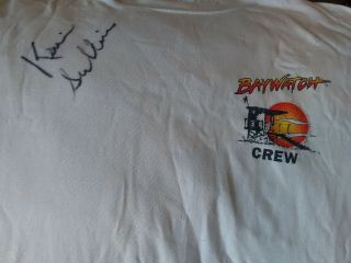 Baywatch Shorts & Crew T - Shirt (Signed By Kevin Sullivan) 1990s 3