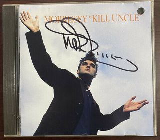 Morrissey Kill Uncle Cd Signed Autographed