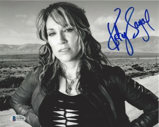 Katey Sagal Signed Sons Of Anarchy 8x10 Photo Actress Proof Beckett Bas