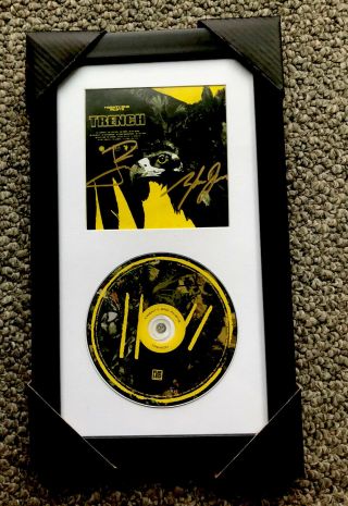 Twenty One Pilots Trench Gold Autograph Booklet & Cd Tyler Joseph Josh Dun Rare