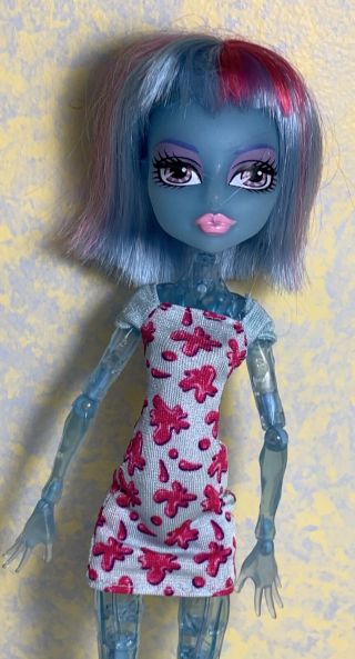 Monster High Create A Monster Blue Ice Girl Doll Cam Mattel