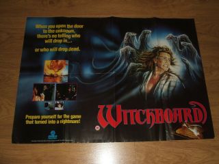 Witchboard Video Shop Poster Cic Film Movie 84cm X 59cm Horror