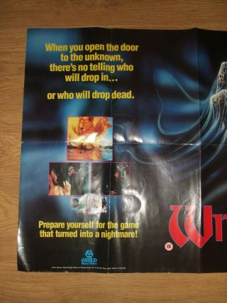 Witchboard Video Shop Poster CIC Film Movie 84cm x 59cm Horror 3