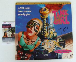 Lori Petty Authentic Signed Tank Girl Movie Laserdisc Autographed,  Jsa