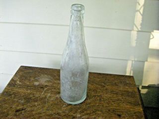 Antique 1884 - 1918 Blob Top Beer Bottle C.  H.  Daniels Brewery Manistee Michigan