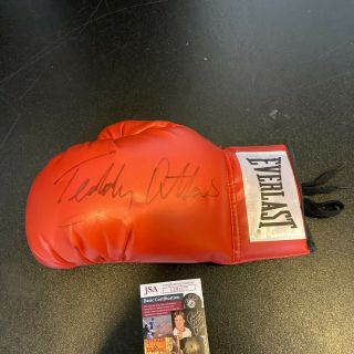 Teddy Atlas Signed Autographed Everlast Boxing Glove With Jsa