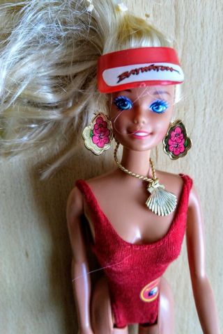 Baywatch Barbie Mattel 1994 Lose No Box Doll Bay Watch Rare Vintage