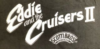 Vintage Eddie And The Cruisers Ii 2 T - Shirt Movie Unworn Rare 1989