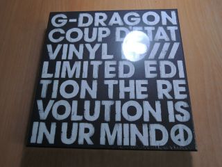 G - Dragon - Coup D’etat (limited Promo) Vinyl Lp Box Set