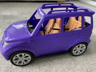 Barbie Suv Jeep Purple Vehicle Car Dolls