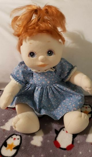 Vintage 1985 My Child Doll By Mattel Red Hair (hair Is Messed Up)