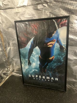 Brandon Routh,  Kate Bosworth,  More Autographed Superman Returns 27x40 Poster