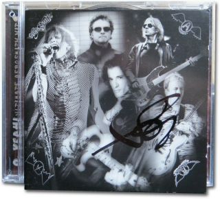 Steven Tyler Signed Autographed Cd Cover Aerosmith O,  Yeah Jsa M53465