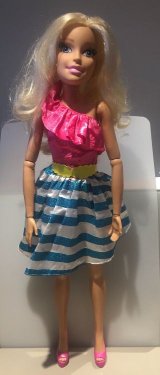 Large 28” Barbie Best Fashion Friend Posable Doll (70 Cm) Toy Huge