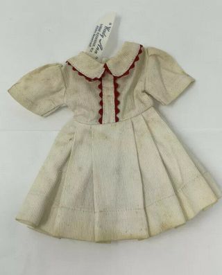 Vintage Tagged Dress For Madame Alexander Wendy Ann Doll