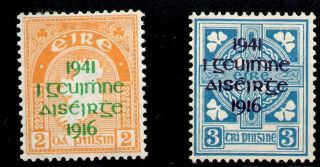 Ireland Stamps Scott 118 - 119 Hinged