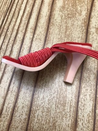 Vintage Madame Alexander Cissy Doll Red High Heel Shoes Revlon Dolikin Minty 3