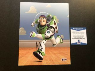 Tim Allen Signed Autographed Toy Story Buzz Lightyear 8x10 Photo Beckett Bas