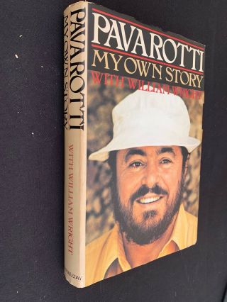 Luciano Pavarotti Signed First Edition My Own Story Doubleday 1981 2