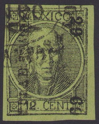 Cu28 Mexico 59 12ctv,  Tula De Tamaulipas 29 - 69 R6 Sz 1840 Est $20 - 40 Scarce