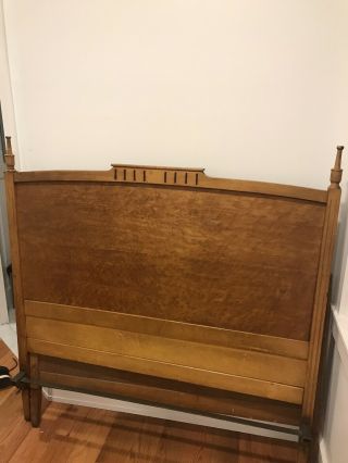 Vintage Wood Headboard,  Footboard (full/double)