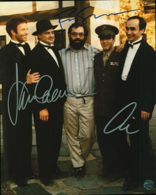 Francis Ford Coppola James Caan Al Pacino Autographed Photo Actors Godfather