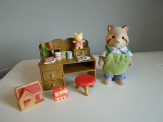 Sylvanian Families The Toy Maker Set Includes Edward Mulberry Figure