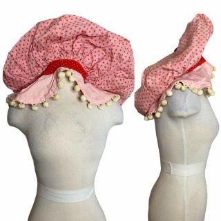 Strawberry Shortcake Vintage 70s/80s Oversized Hat Costume Cosplay Girls Kids
