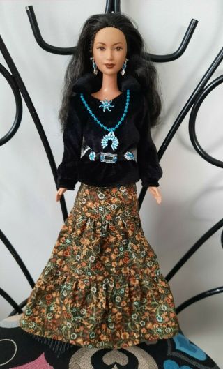 2004 Princess Of The Navajo Barbie Native American Indian Doll Of The World