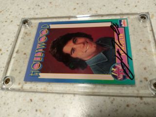 John Travolta Autograph Card