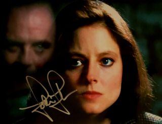Jodie Foster In Silence Of The Lambs Personally Autographed/signed Photo (8x10)