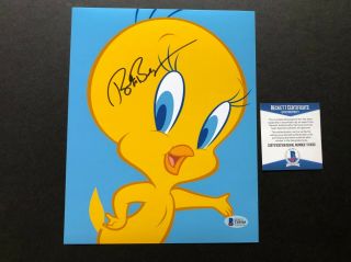 Bob Bergen Rare Signed Autographed Tweety Bird 8x10 Photo Beckett Bas