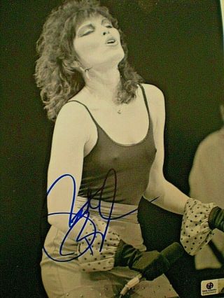 Pat Benatar Hand Signed Photo Very Sexy And - Music Legend - Certified Ga