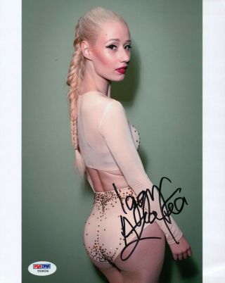 Iggy Azalea Signed Autographed 8x10 Photo Gorgeous Sexy Ponytail Psa/dna Y09534