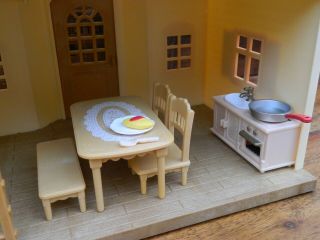 Sylvanian Families Red Roof Cosy Cottage with Figure Furniture,  Accessories 3
