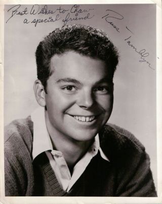 Russ Tamblyn Signed Autographed 8x10 Photo Vintage Head Shot Jsa Ii25157