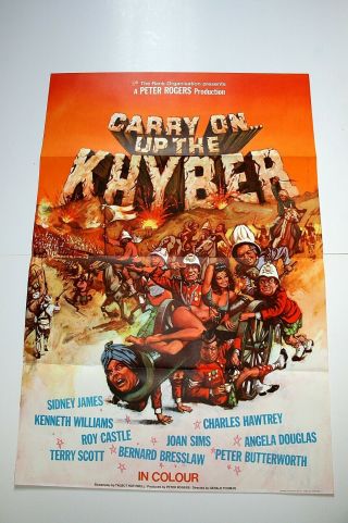 Carry On Up The Khyber – 1968 One Sheet Poster