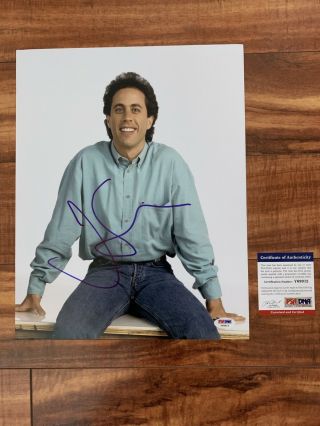 Jerry Seinfeld Signed 11x14 Photo Comedian Actor Psa Psa/dna Authenticated