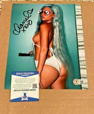 Chanel West Coast Signed Sexy 8x10 Photo Beckett Ridiculousness 9